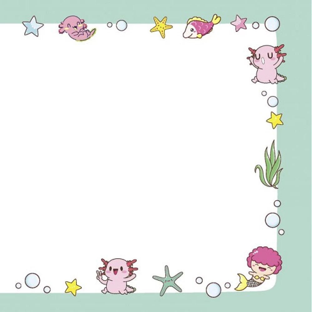 Kawaii Vibe Notebook (peach, bunnies)