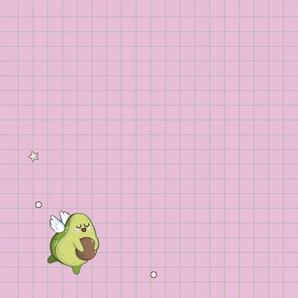 Kawaii Vibe Notebook (peach, bunnies)