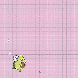 Kawaii Vibe Notebook (peach, bunnies)
