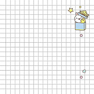 Kawaii Vibe Notebook (peach, bunnies)