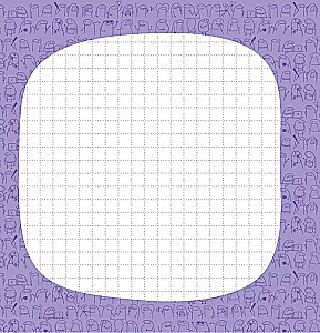 Notebook Working Moments. Purple Checkered