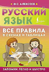Russian Language. All Rules in Schemes and Tables