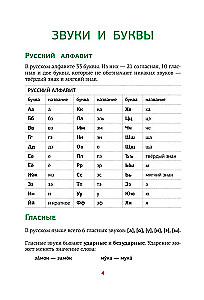 Russian Language. All Rules in Schemes and Tables