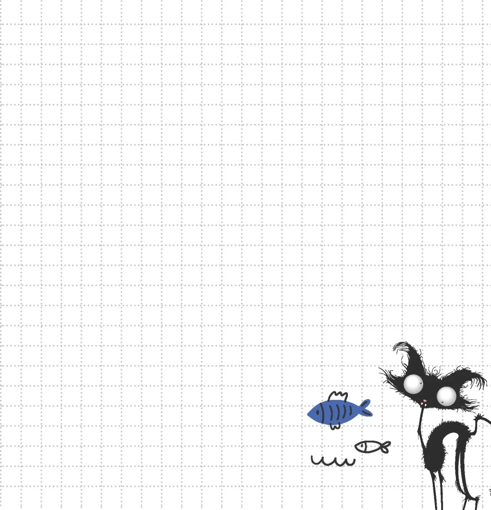 Notebook Cat Obormot (black-blue)