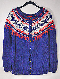 Cut Jacquard Knitting. Norwegian Motifs