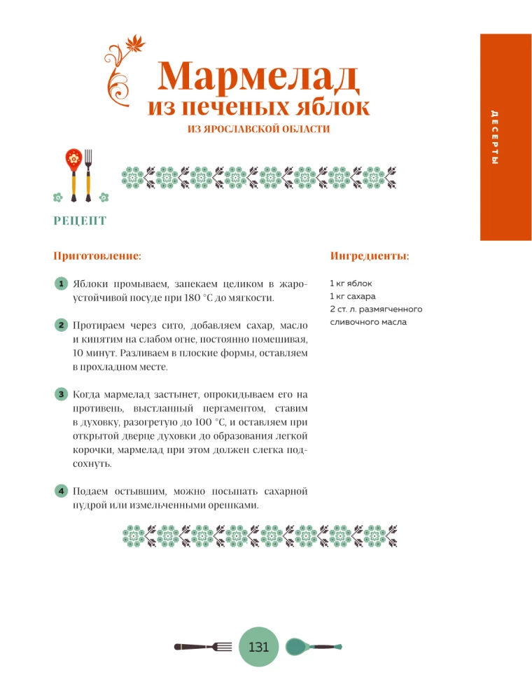 The Cuisine of Russia. Traditional Recipes from Russian Cities