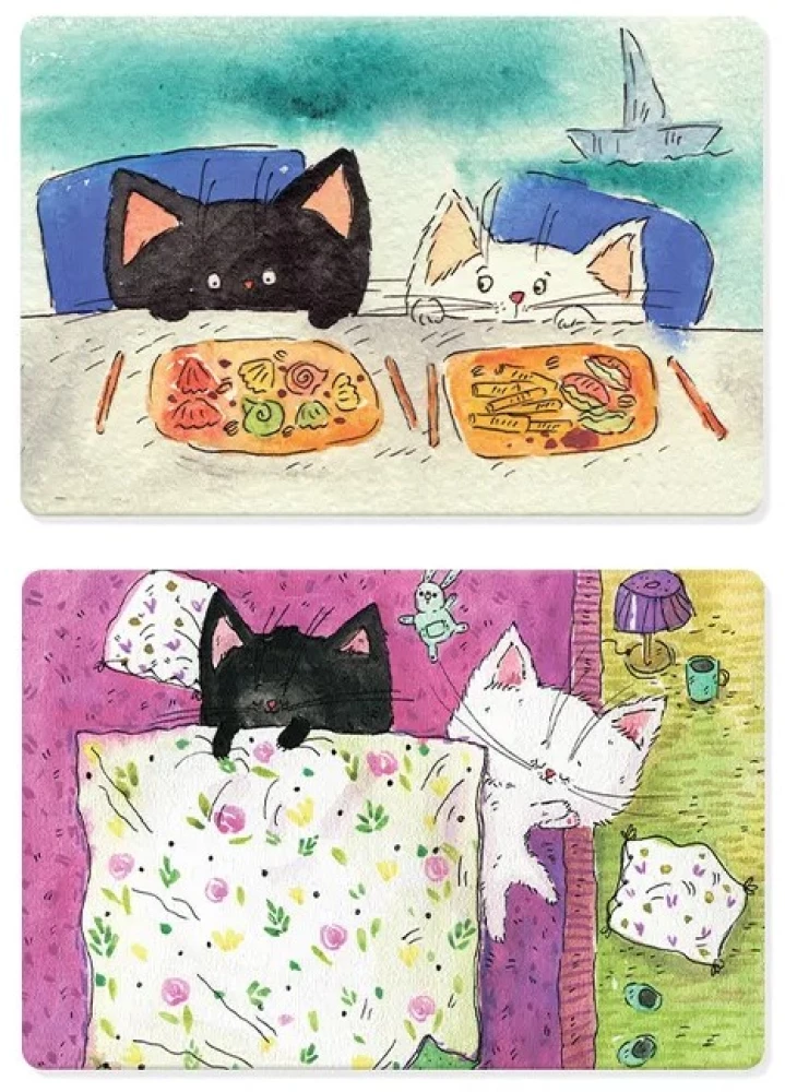 Metaphorical Associative Cards for Children and Adults. Smoky and Iriska