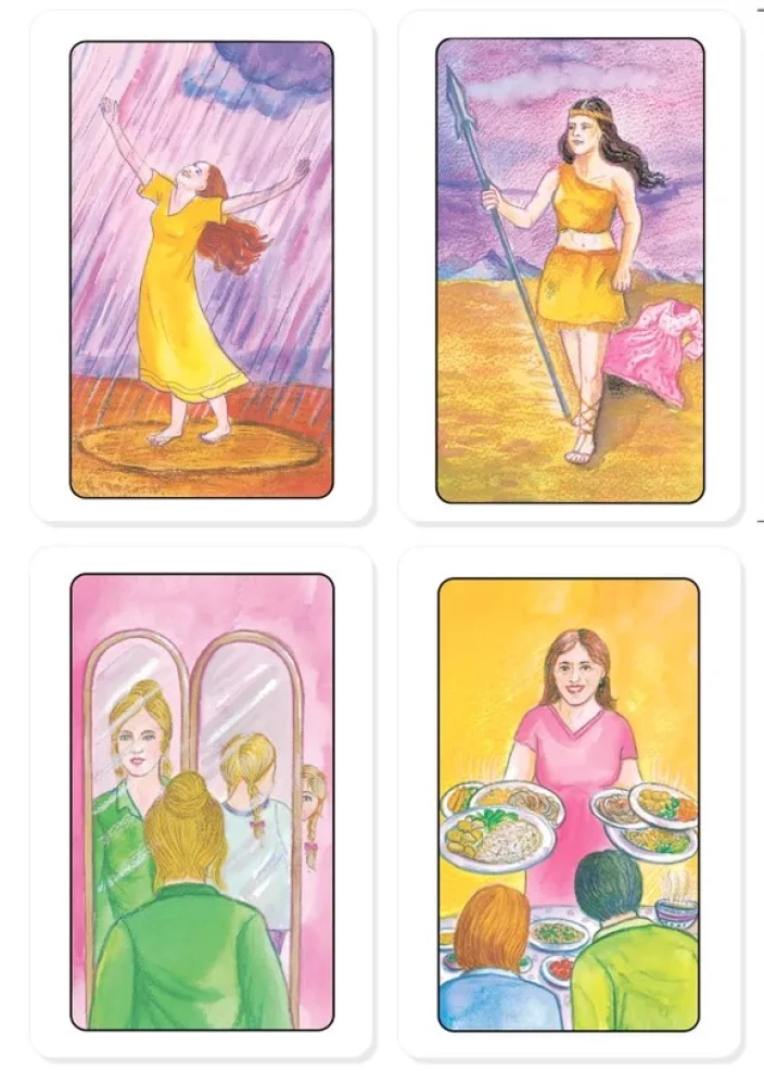 Metaphorical Associative Cards Anima. Women's Story