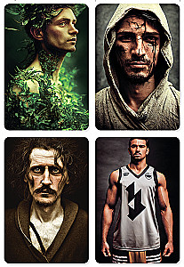 Metaphorical Cards Portrait of a Man