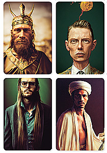 Metaphorical Cards Portrait of a Man