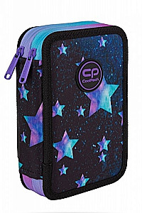 Double pencil case with accessories Coolpack Jumper 2 - Starry Night