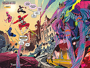 Mighty Rangers. Power Morpher and Teenage Mutant Ninja Turtles