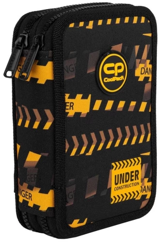 Pen case with 2 compartments and accessories Coolpack Jumper 2 - Don`T Do It