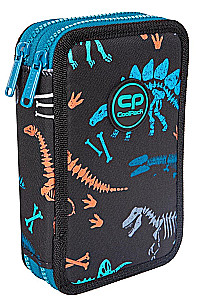 Penal with 2 compartments and accessories Coolpack Jumper 2 - Fossil