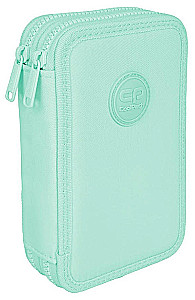 Coolpack Jumper 2 Pencil Case with 2 Compartments and Accessories - Pastel/powder mint