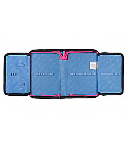 Two-flap pencil case with flowers, without fittings CoolPack Clipper - In the garden