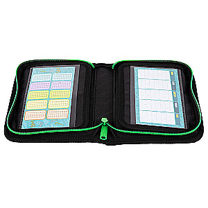 Pencil case with 1 compartment without equipment Coolpack Clipper - Monster team