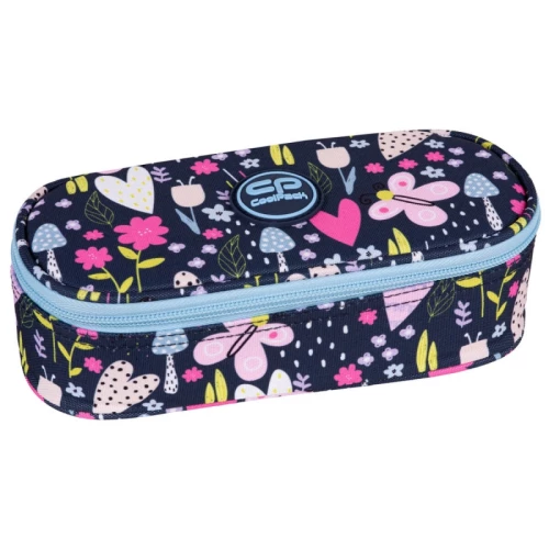 Pencil case with 1 compartment without equipment Coolpack CAMPUS - In the garden