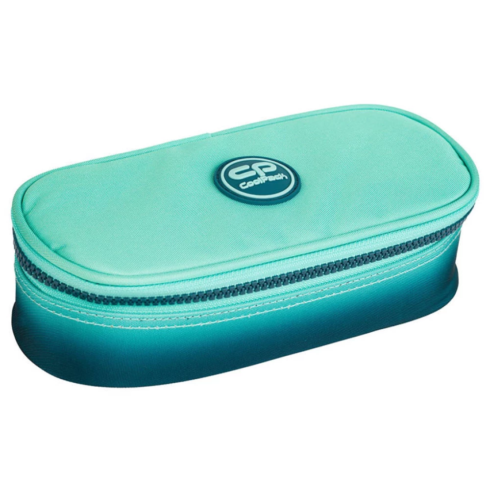 Pencil case with 1 compartment without equipment Coolpack Clipper - Gradient blue lagoon