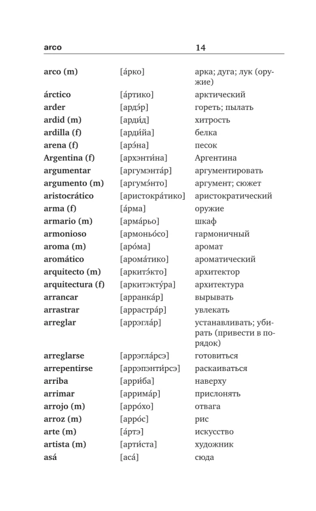 Spanish-Russian Russian-Spanish Dictionary with Pronunciation for Beginners