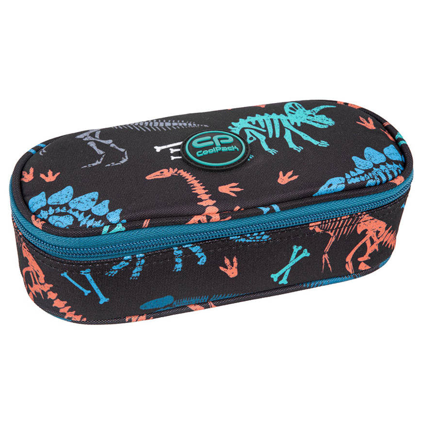 Pencil case with 1 compartment without equipment Coolpack CAMPUS Fossil