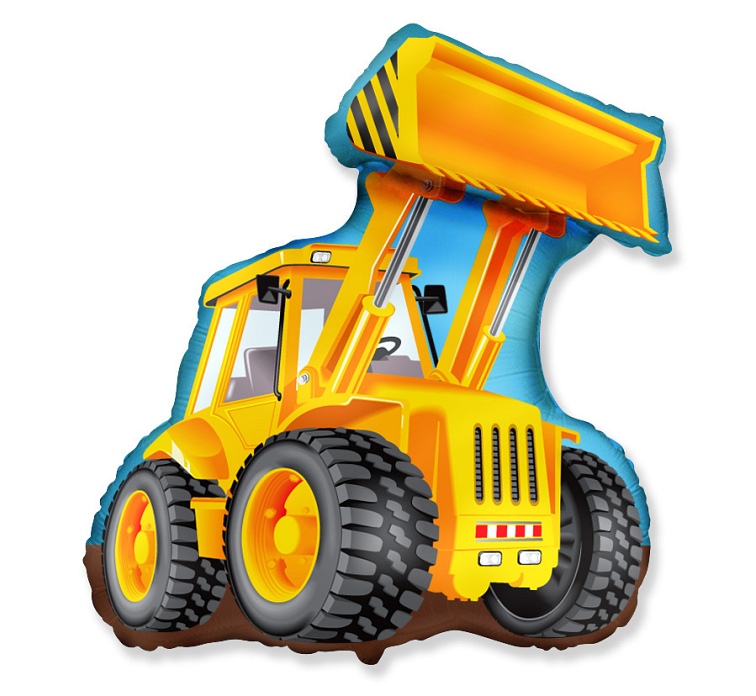 Foil Balloon - Excavator