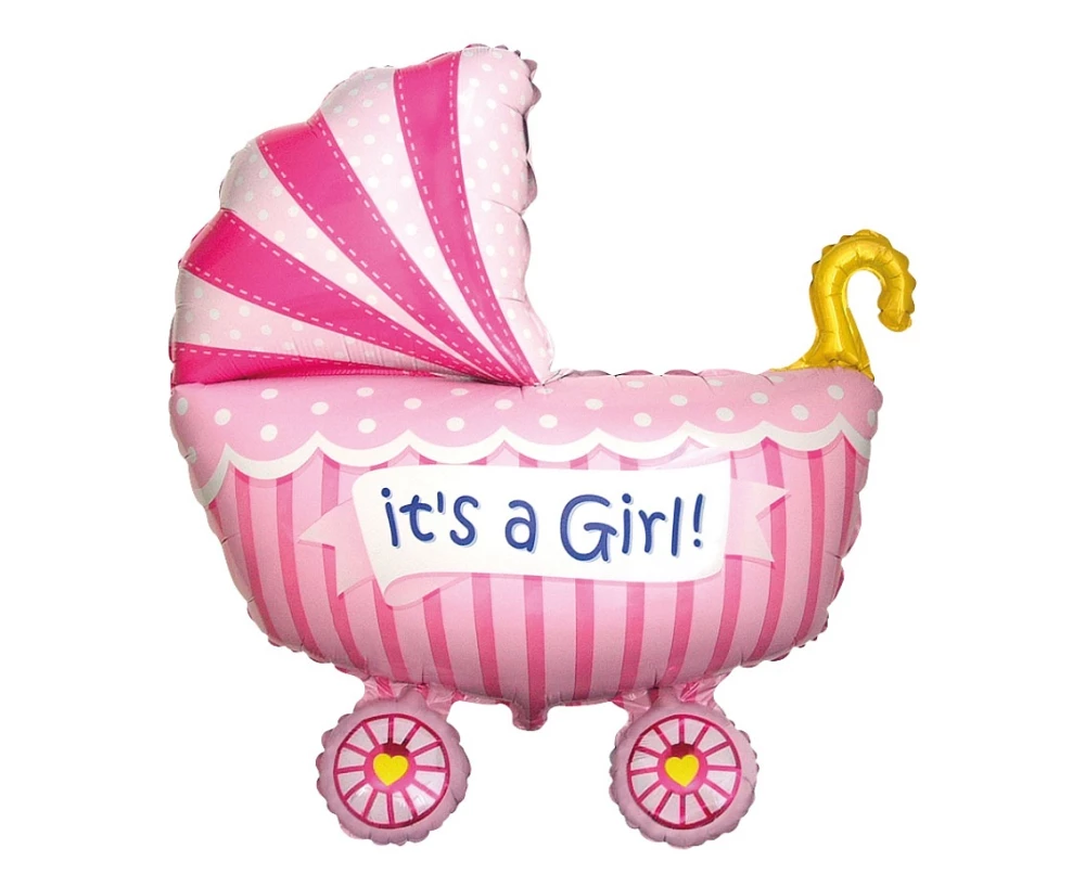 Balon foliowy - Its a Girl! (różowy)