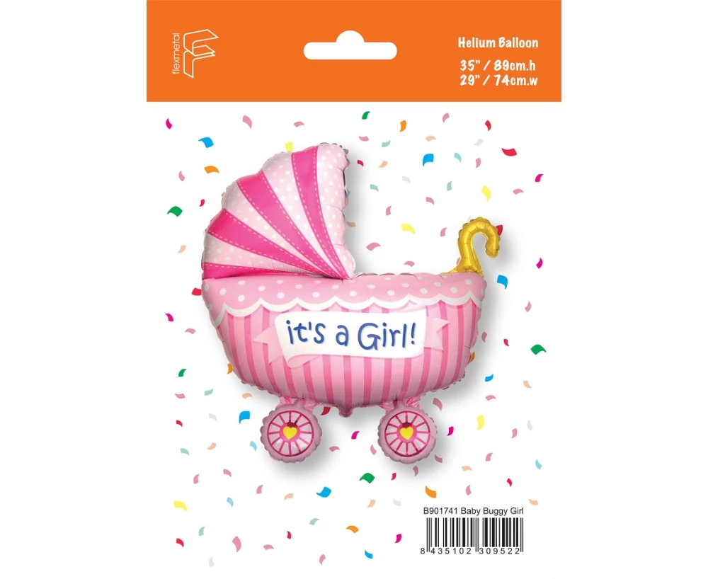 Balon foliowy - Its a Girl! (różowy)