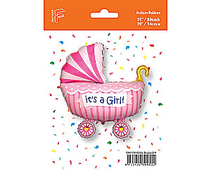 Balon foliowy - Its a Girl! (różowy)