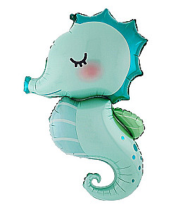 Foil Balloon - Seahorse