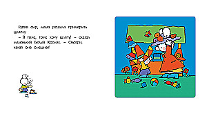 Mały Biały Królik idzie na zakupy