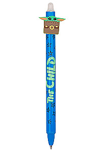 Blue Gel Pen Baby Yoda