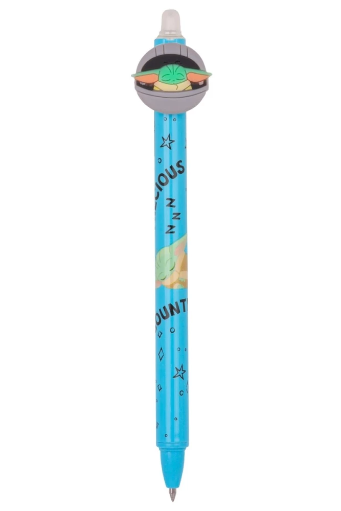 Blue Gel Pen Baby Yoda