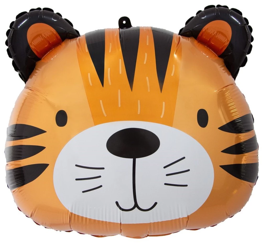 Foil Balloon 41x36cm. Tiger