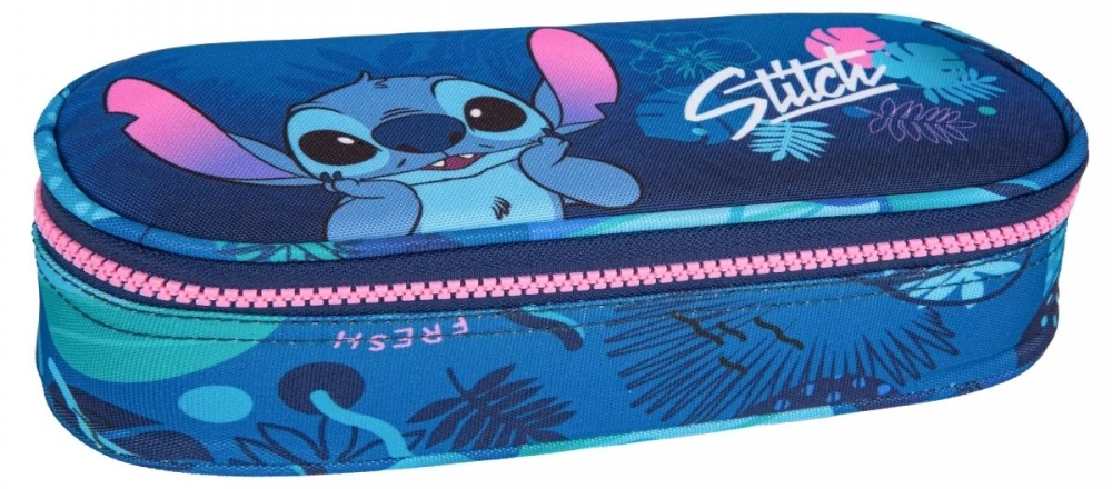 Pencil case with 2 compartments and accessories Coolpack Campus - Stitch