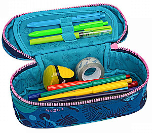 Pencil case with 2 compartments and accessories Coolpack Campus - Stitch