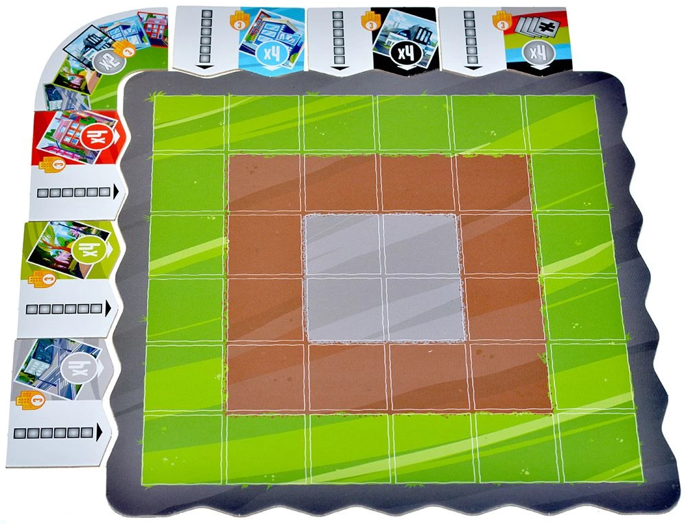 Brettspiel - Die erstaunliche Stadt