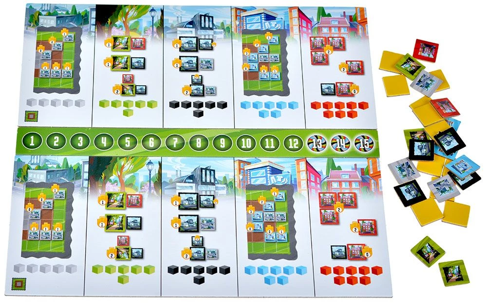 Brettspiel - Die erstaunliche Stadt