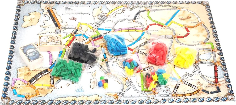Настольная игра - Ticket to Ride. Европа
