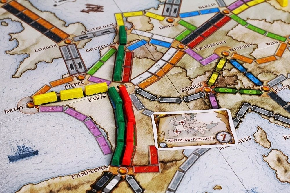 Настольная игра - Ticket to Ride. Европа