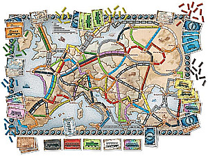 Настольная игра - Ticket to Ride. Европа