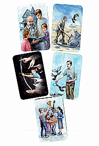 Metaphorical cards - It's all about him. The metaphor of male identity