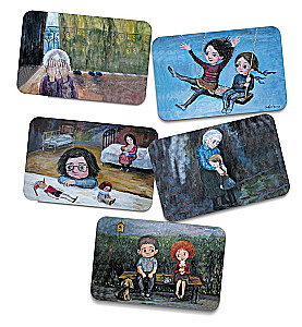 Metaphorical cards - From the chest of the past. A metaphor for childhood experiences