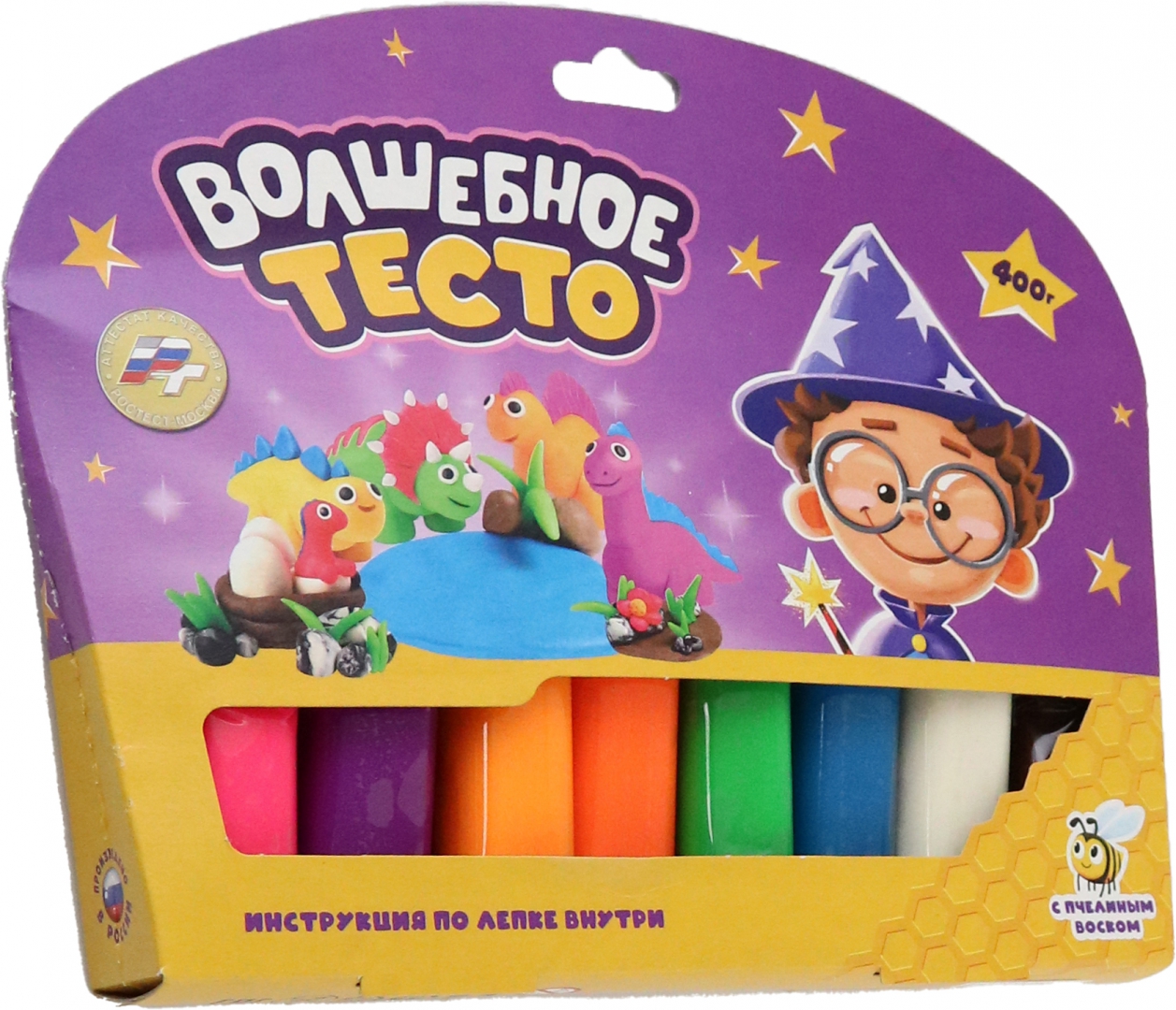 Modeling Clay - Dinosaur Family, 400 g