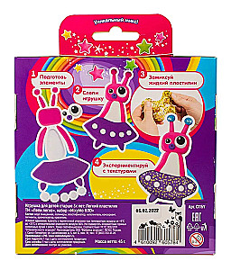 Creative Set - Light Plasticine MixyMo. UFO