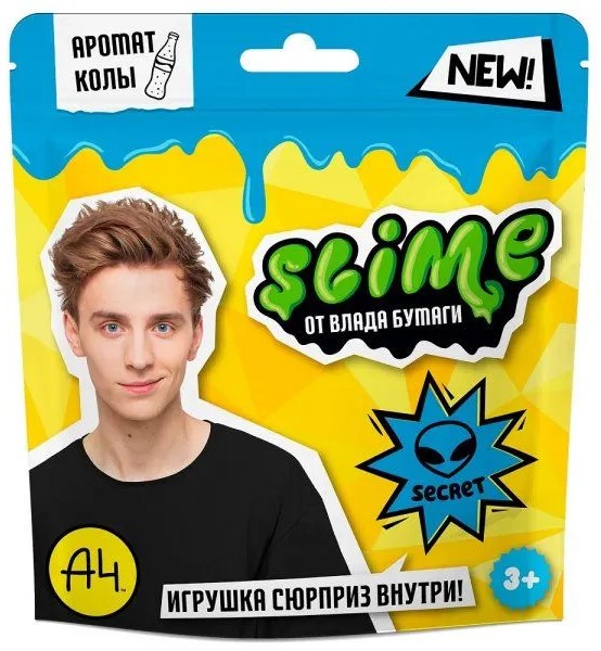 Slime Making Kit - Slime. Vlad A4, Blue, 80 g