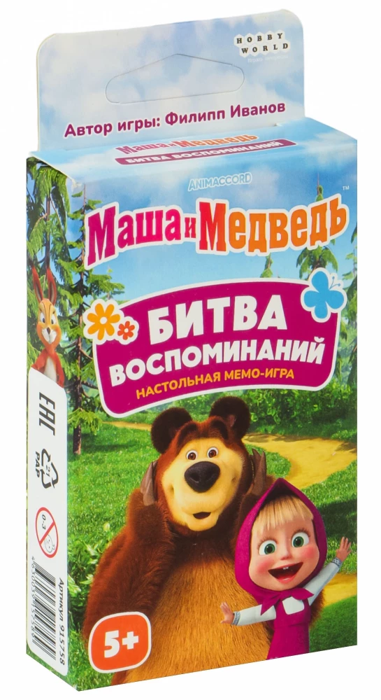 Brettspiel - Masha und der Bär: Kampf der Erinnerungen