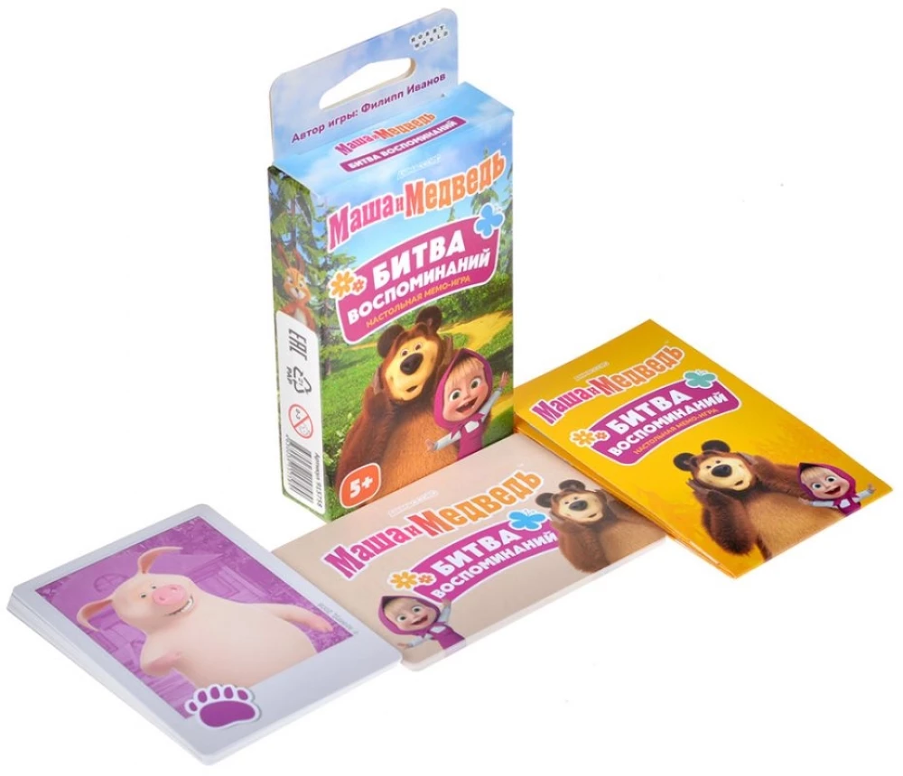 Brettspiel - Masha und der Bär: Kampf der Erinnerungen