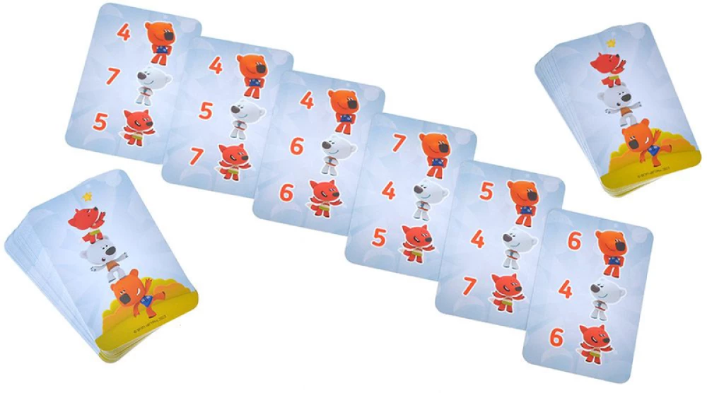Brettspiel - Mi-mi-Mischki: Zählen mit Kesha