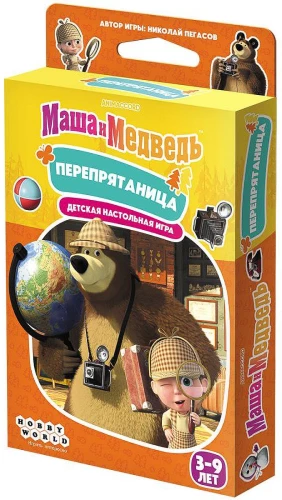 Board Game - Masha and the Bear: Hide and Seek